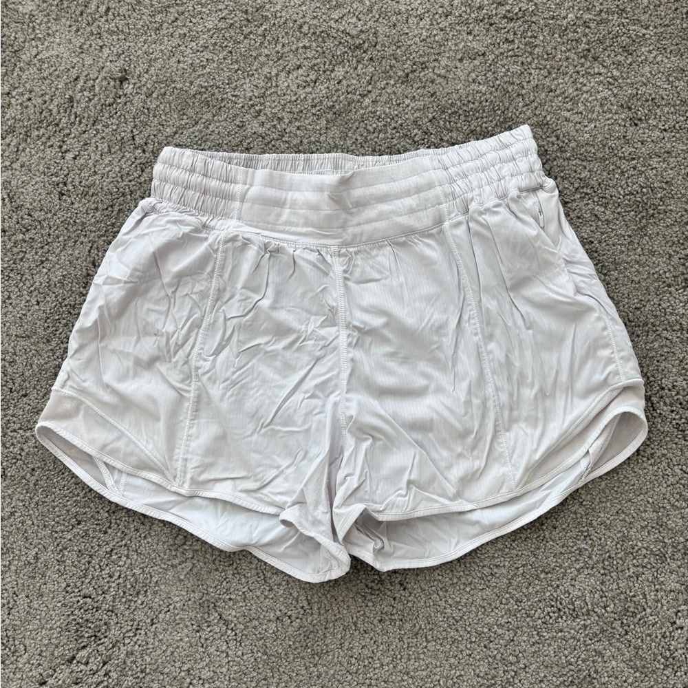 lululemon athletica White Athletic Shorts